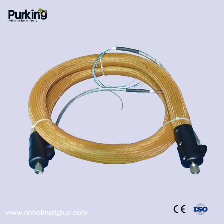 Bærbar opvarmet slange